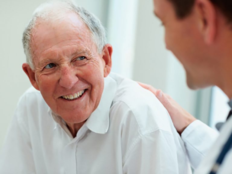 Ärztliches Gespräch zur Krankengeschichte